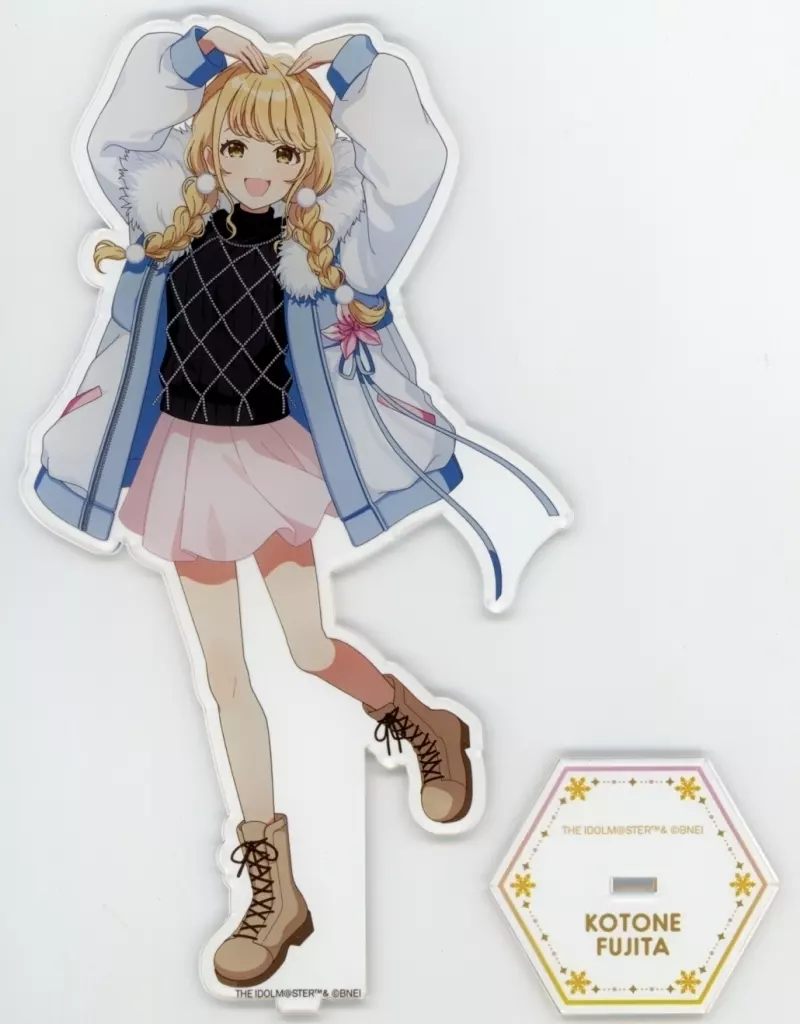 藤田ことね BIG描き下ろしアクリルスタンド 「学園アイドルマスター×アトフェス×狭山スキー場 Sayama Winter mode」