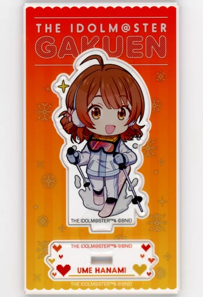花海佑芽 ミニキャラアクリルスタンド 「学園アイドルマスター×アトフェス×狭山スキー場 Sayama Winter mode」