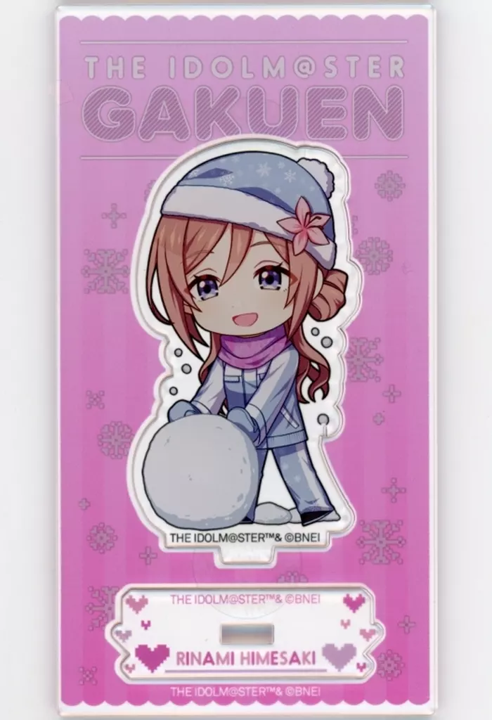 姫崎莉波 ミニキャラアクリルスタンド 「学園アイドルマスター×アトフェス×狭山スキー場 Sayama Winter mode」