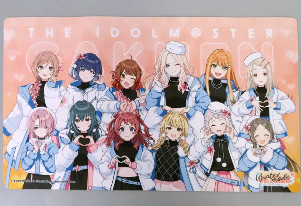 集合 ラバーマット 「学園アイドルマスター×アトフェス×狭山スキー場 Sayama Winter mode」