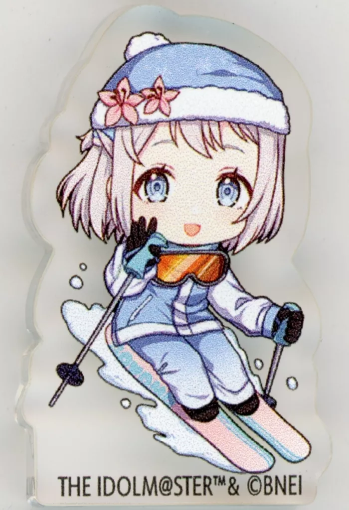 葛城リーリヤ ミニキャラマットアクリルブロック 「学園アイドルマスター×アトフェス×狭山スキー場 Sayama Winter mode」