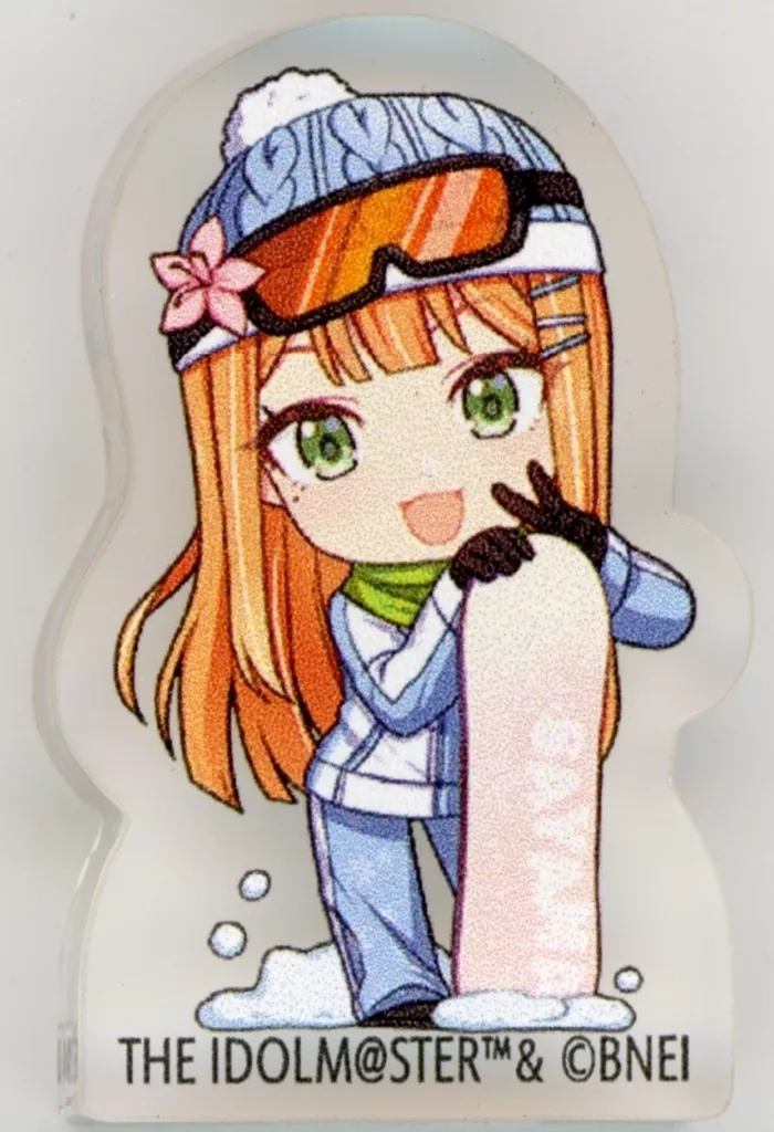 紫雲清夏 ミニキャラマットアクリルブロック 「学園アイドルマスター×アトフェス×狭山スキー場 Sayama Winter mode」