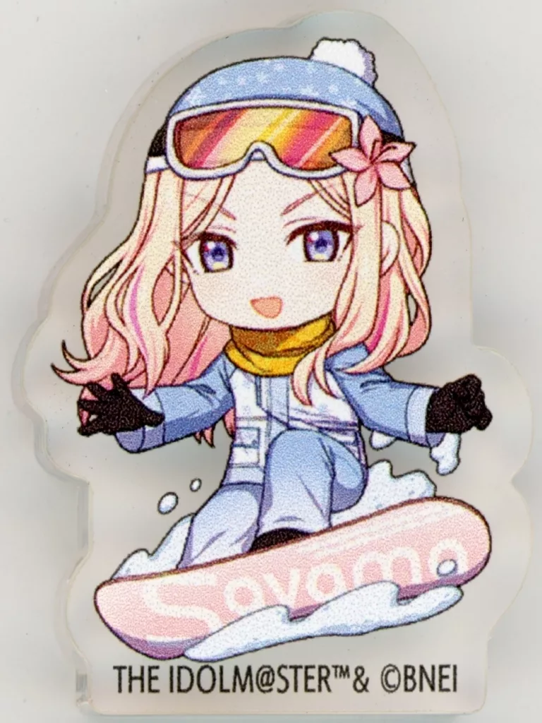 十王星南 ミニキャラマットアクリルブロック 「学園アイドルマスター×アトフェス×狭山スキー場 Sayama Winter mode」