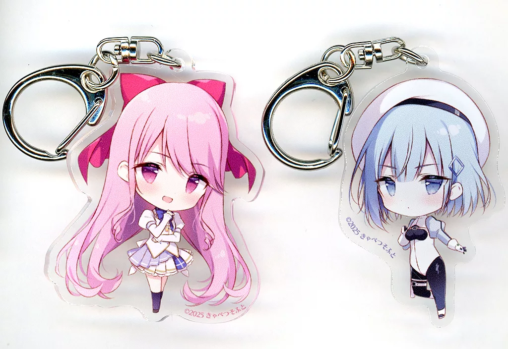 ファビオラ・プリリッコ＆カーラ・S・クィンバーン オリジナルミニキャラアクリル2種セット 「PCソフト ジュエリー・ナイツ・アルカディア -The ends of the world- メロンブックス限定版」 同梱特典