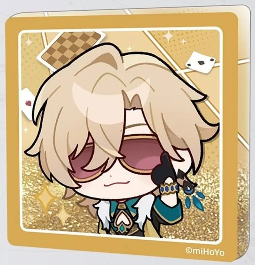 アベンチュリン パムの展覧室シリーズ グリッターアクリルマグネット 「崩壊：スターレイル」