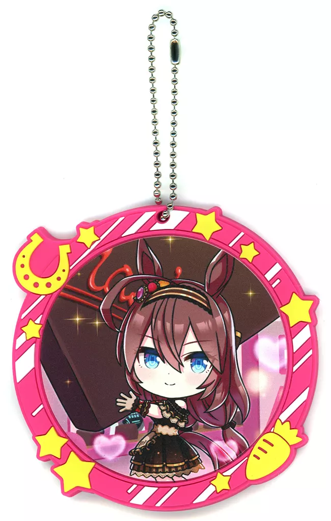 ミホノブルボン フルカラーラバーチャーム きゅんキャラいらすとれーしょんず 「一番くじ ウマ娘 プリティーダービー 11弾」 H賞