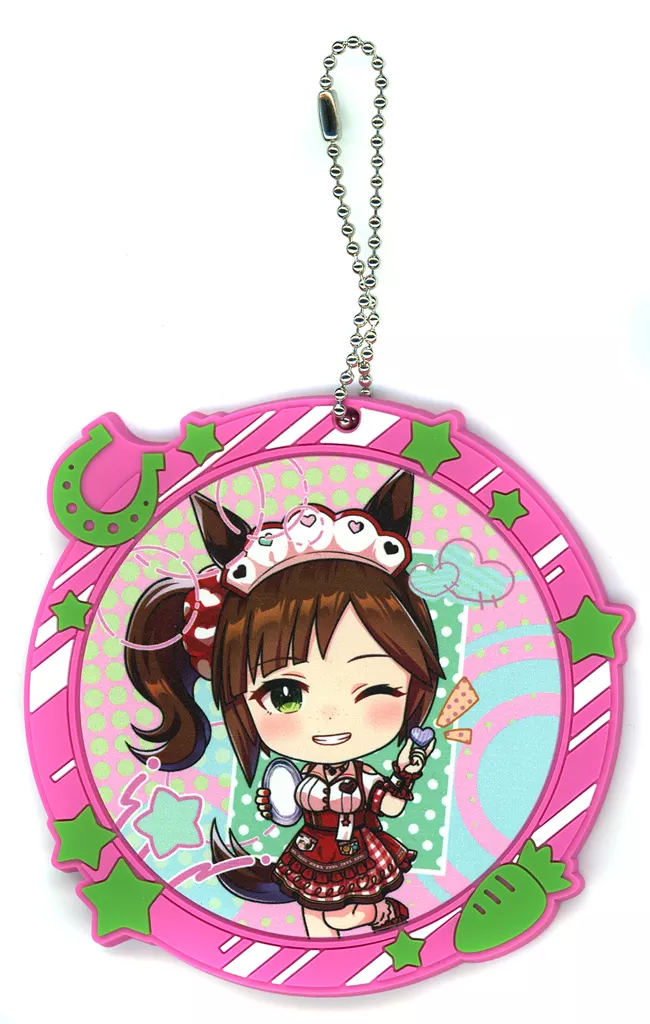 アイネスフウジン フルカラーラバーチャーム きゅんキャラいらすとれーしょんず 「一番くじ ウマ娘 プリティーダービー 11弾」 H賞