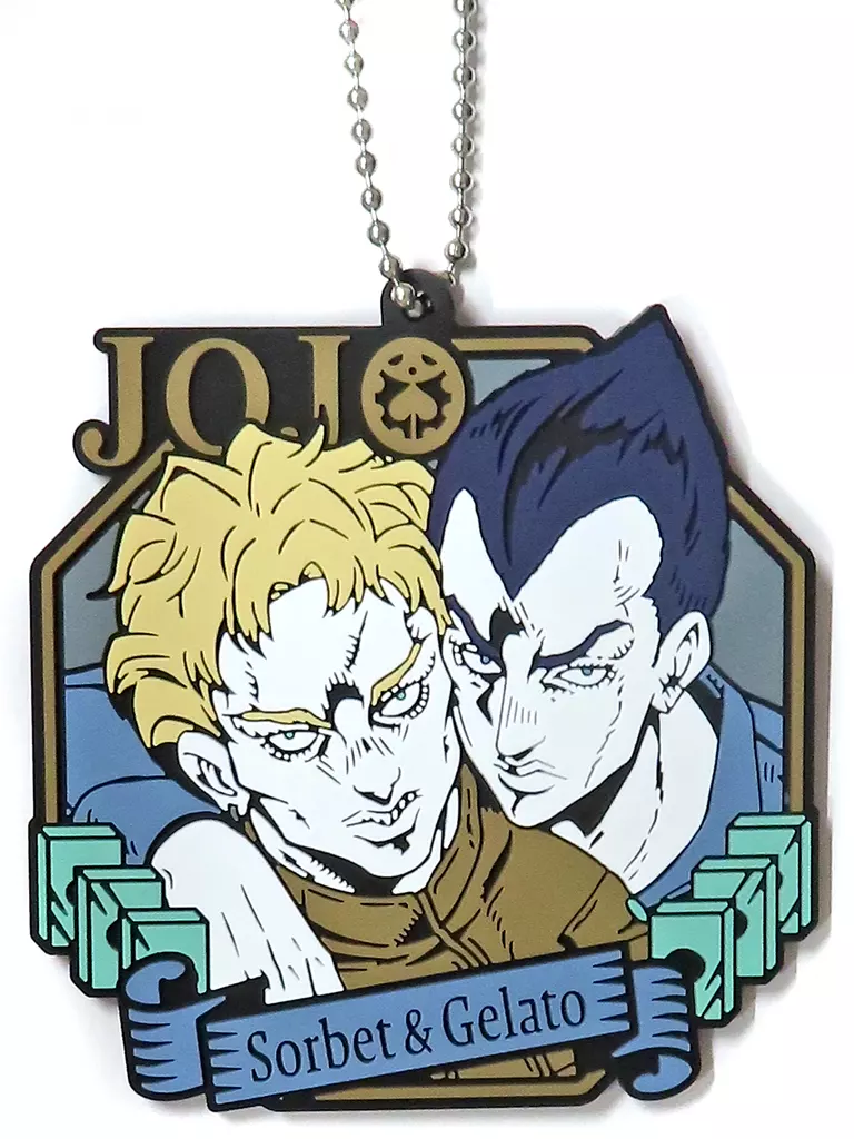 ソルベ＆ジェラート ラバーチャーム 「一番くじ ジョジョの奇妙な冒険 GOLDEN WIND -HITMAN TEAM-」 K賞