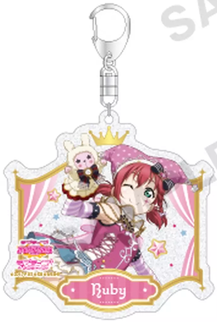 黒澤ルビィ 「ラブライブ!スクールアイドルフェスティバル トレーディングきらりんアクリル Aqours サーカスver.」