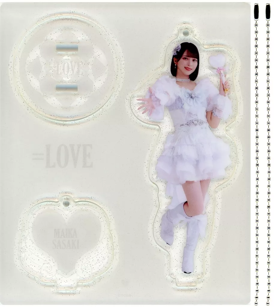 佐々木舞香 ラメアクリルスタンド(7周年コンサート衣装2) 「=LOVEアリーナツアー2025『Timeless Tales』」