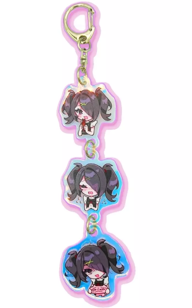あめちゃん 萌ナオミ先生 連結アクキー 「NEEDY GIRL OVERDOSE」