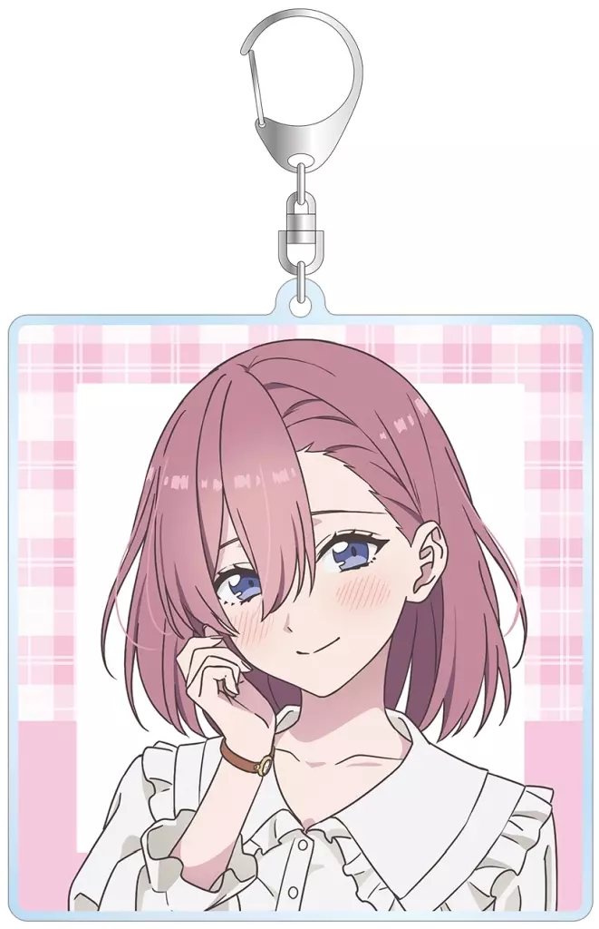 天乃リリサ 描き下ろし チェック柄コーデver. BIGアクリル 「2.5次元の誘惑」