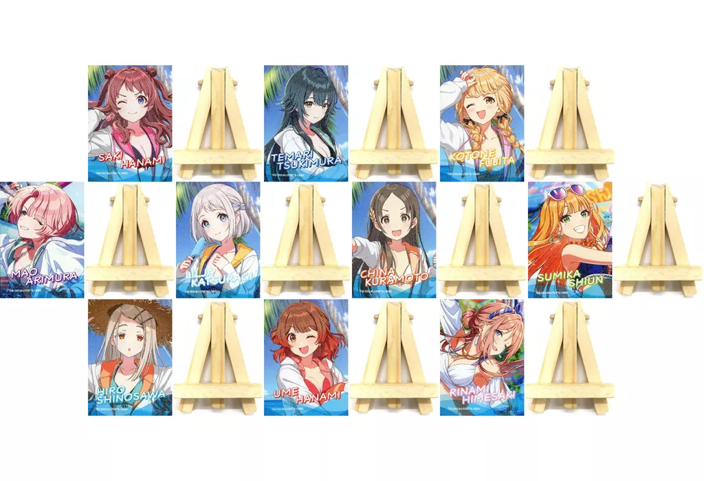 全10種セット 「学園アイドルマスター キャンバスボードミニ 01.’24夏ver.」