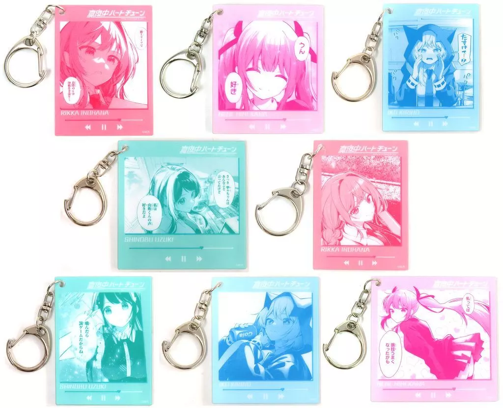 駿河屋 -<中古>全8種セット アクリルキーホルダー 「DMMくじ 原作