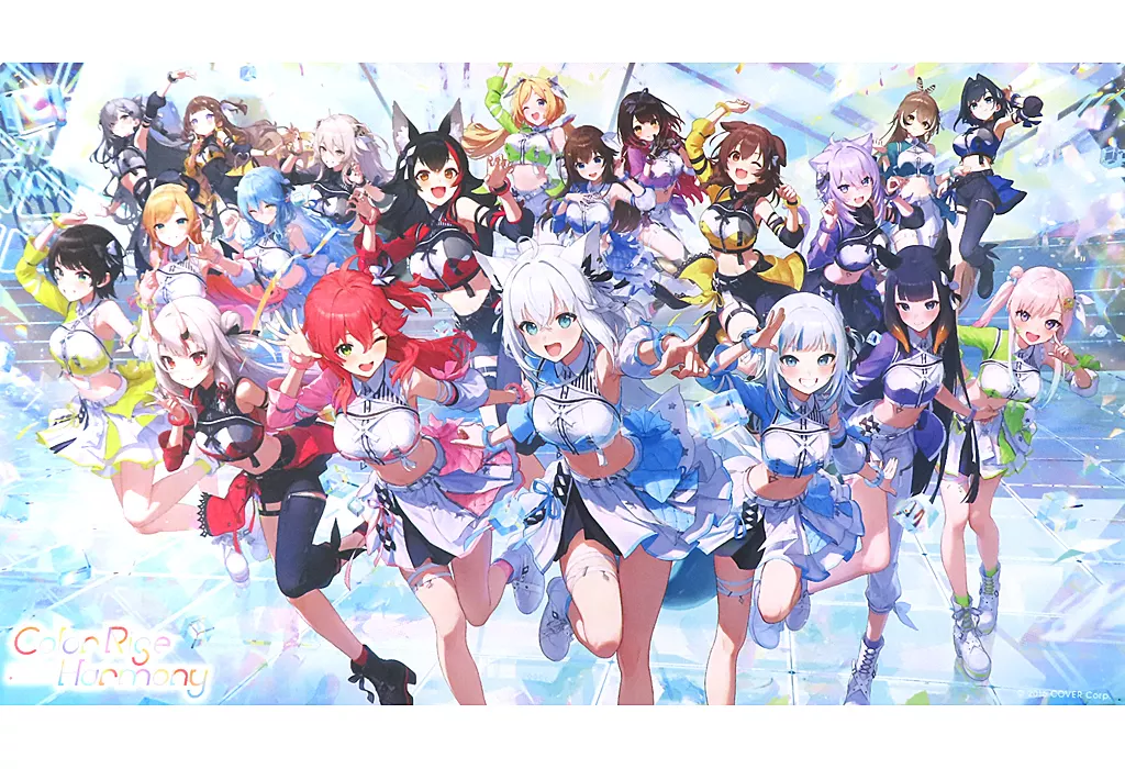 ホロライブ　フェス6th　ラバーマット　プレイマット　デスクマット　３種セット ホロライブ FLOWGLOW プレイマット ラバーマット デスクマット - メルカリ