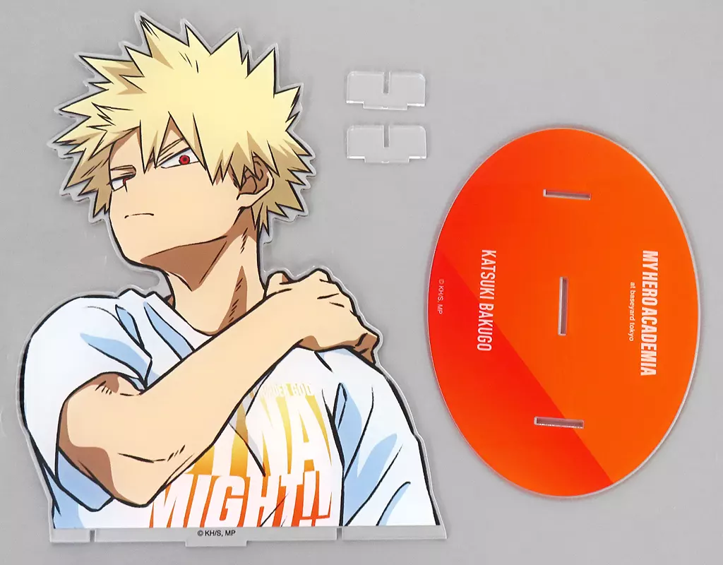 ヒロアカ　ベースヤード　爆豪勝己　アクスタ　tシャツ アクリルスタンド 20 アニメ『僕のヒーローアカデミア』 2026 SPECIAL POPUP at baseyard
