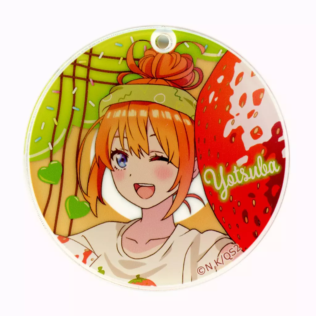 中野四葉 トレーディングアクリル 「五等分の花嫁* ～月夜の菓子工房～ Anisugarフルーツドーナツ」 同梱品