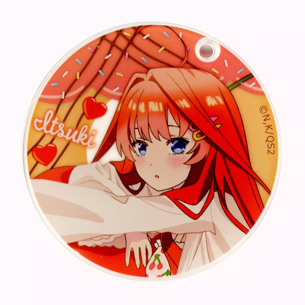 中野五月 トレーディングアクリル 「五等分の花嫁* ～月夜の菓子工房～ Anisugarフルーツドーナツ」 同梱品