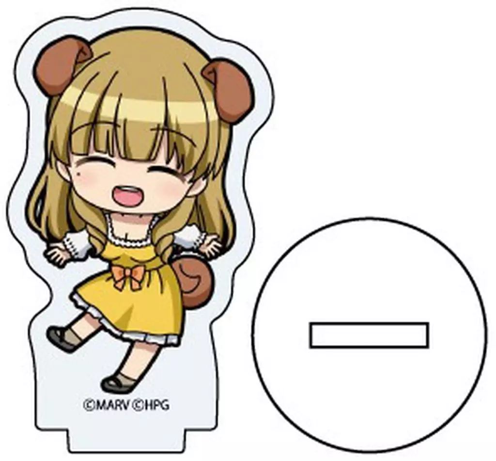 彩戸詩絵 「アクリルぷちスタンド ドルフィンウェーブ 01.ケモミミver. ミニキャライラスト」