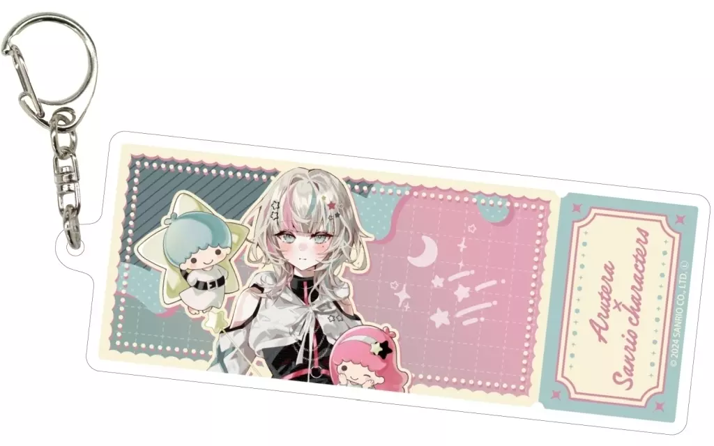 02.リトルツインスターズ(コラボイラスト) デカアクリル 「あるてら×サンリオキャラクターズ」