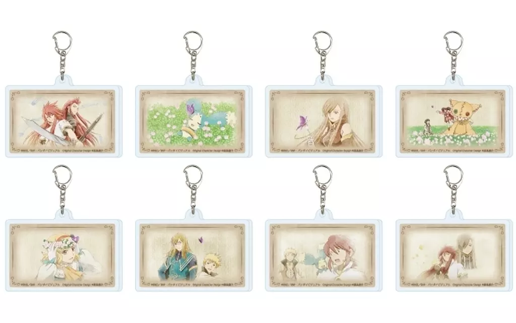 全8種セット 「アクリル テイルズ オブ ジ アビス 02.場面写イラスト」
