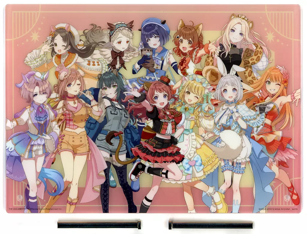 集合 アクリルボード 「一番くじ 学園アイドルマスター」 ラストワン賞（台座・スタンドパーツ欠品）_image