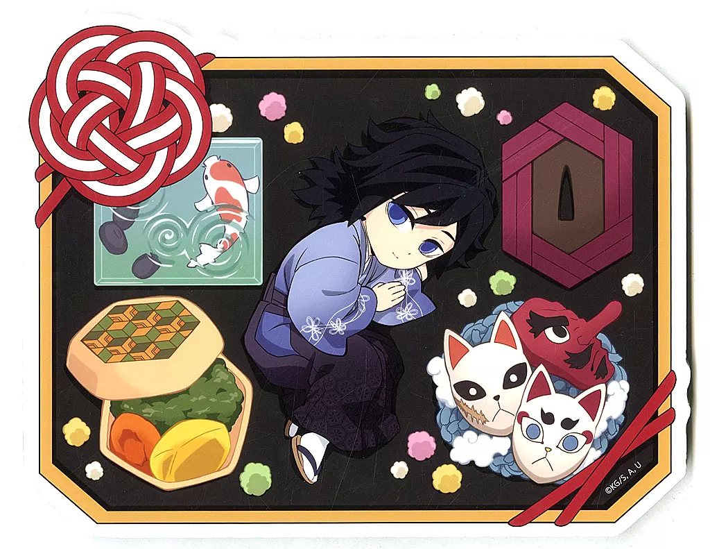 駿河屋 -<中古>冨岡義勇 スタンディPOP 「鬼滅の刃×ufotable Cafe×マチ