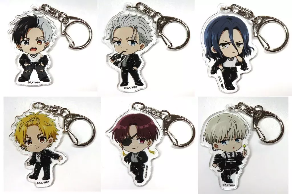 全6種セット 「WIND BREAKER Rock Leather Cafe in TreeVillage アクリルコレクション ロックレザーミニ」
