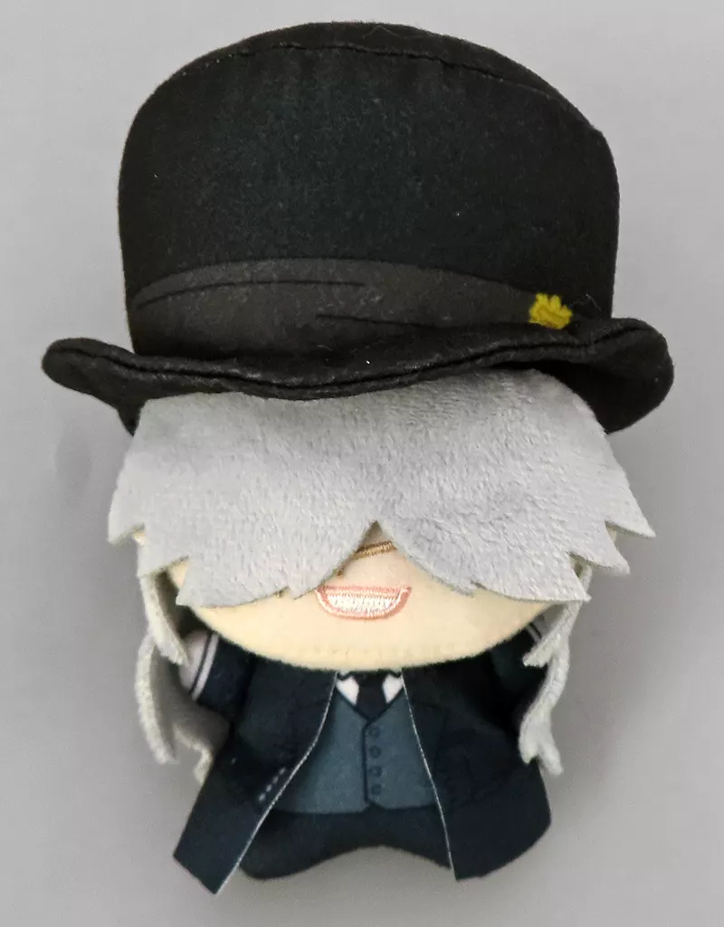 ぬいぐるみマスコット・ぬいぐるみバッジ　葬儀屋(アンダーテイカー) ちびぐるみ 「黒執事 -寄宿学校編-」 モーリーファンタジー・PALO限定