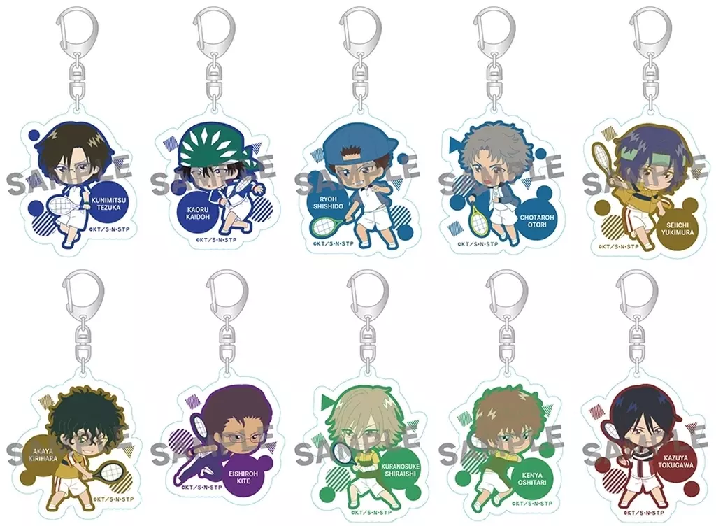 全10種セット 「新テニスの王子様 にいてんごきらきらアクリルコレクション Vol.2」