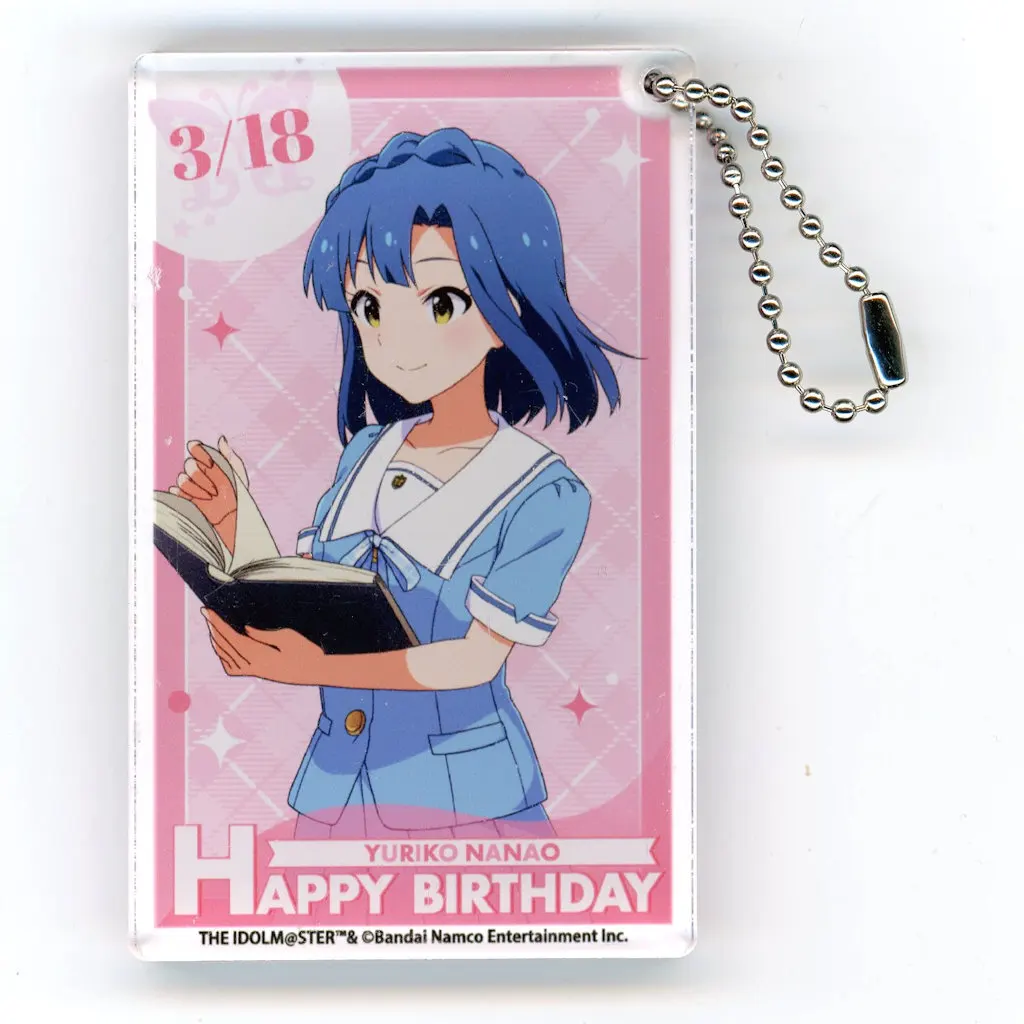 七尾百合子 バースデーアクリルブロック(2025) 「アイドルマスター ミリオンライブ!」