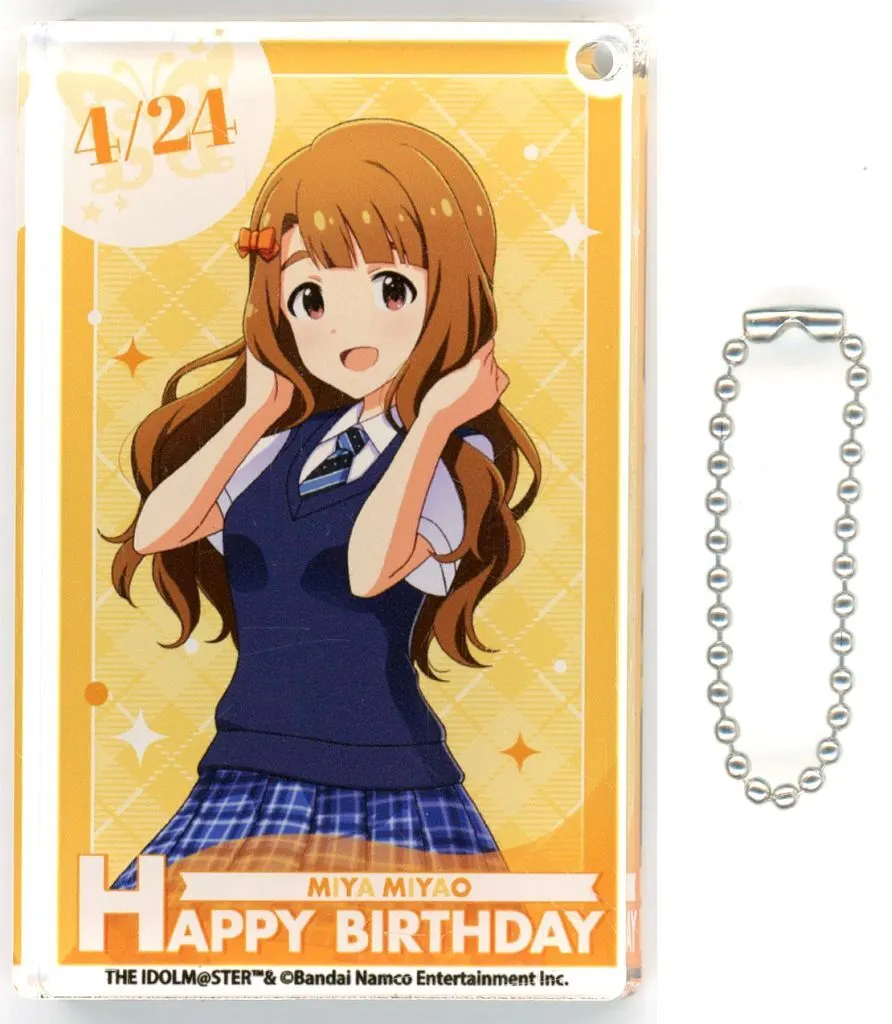 宮尾美也 バースデーアクリルブロック(2025) 「アイドルマスター ミリオンライブ!」