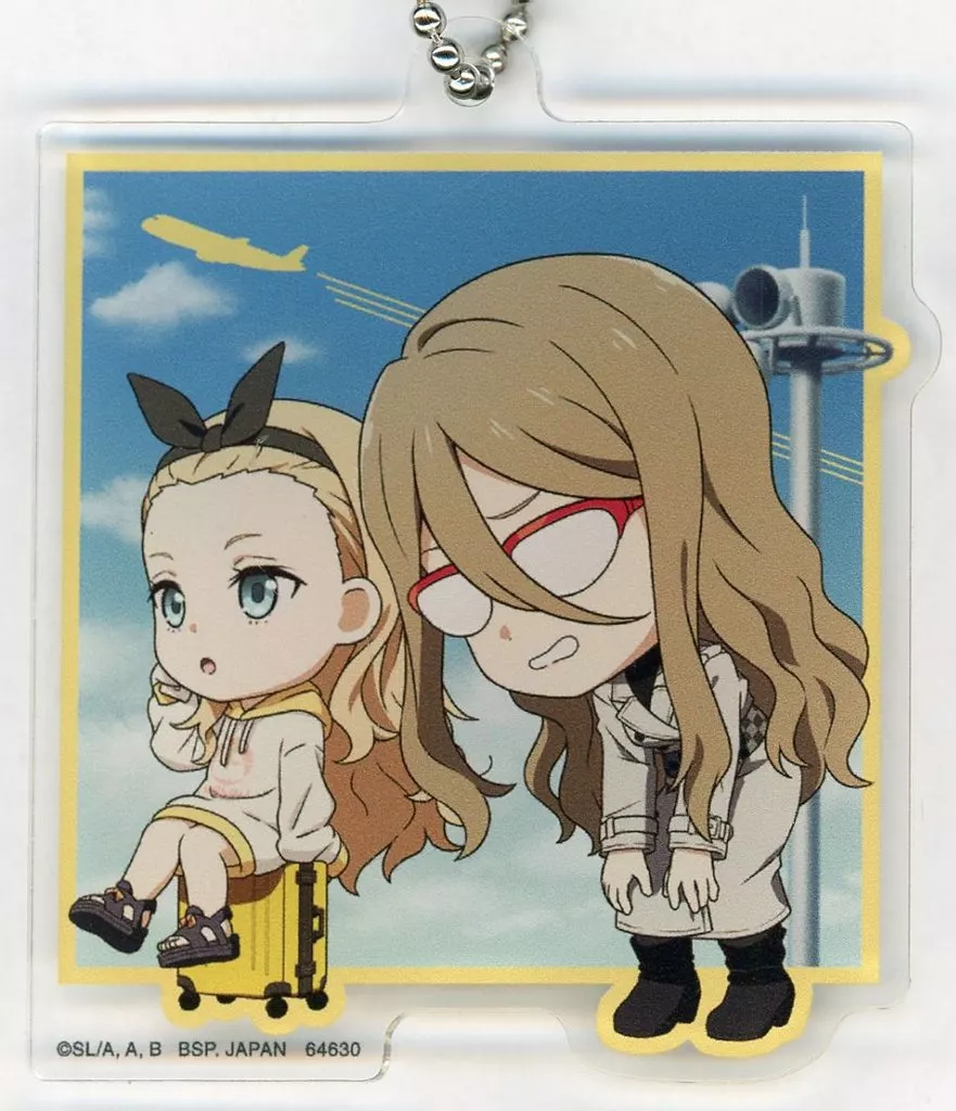 中原ミズキ＆クルミ アクリルチャーム きゅんキャラいらすとれーしょんず 「一番くじ リコリス・リコイル 3弾」 H賞