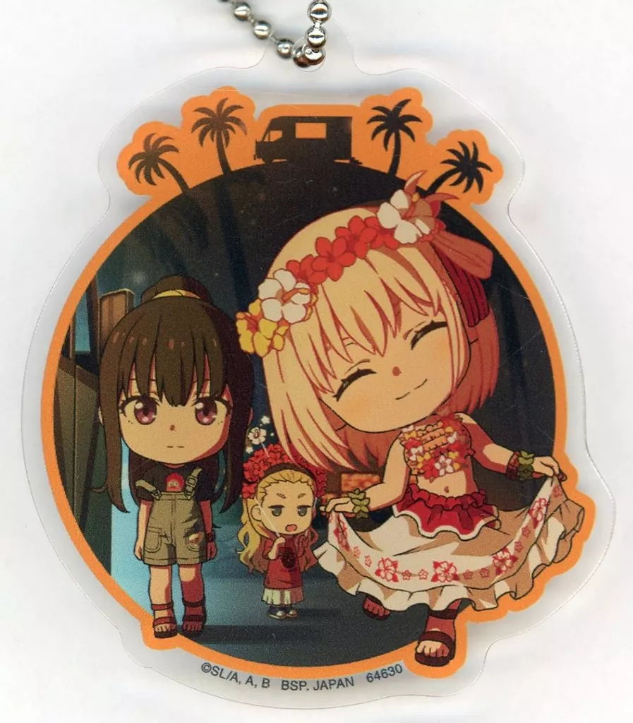 錦木千束＆井ノ上たきな＆クルミ アクリルチャーム きゅんキャラいらすとれーしょんず 「一番くじ リコリス・リコイル 3弾」 H賞
