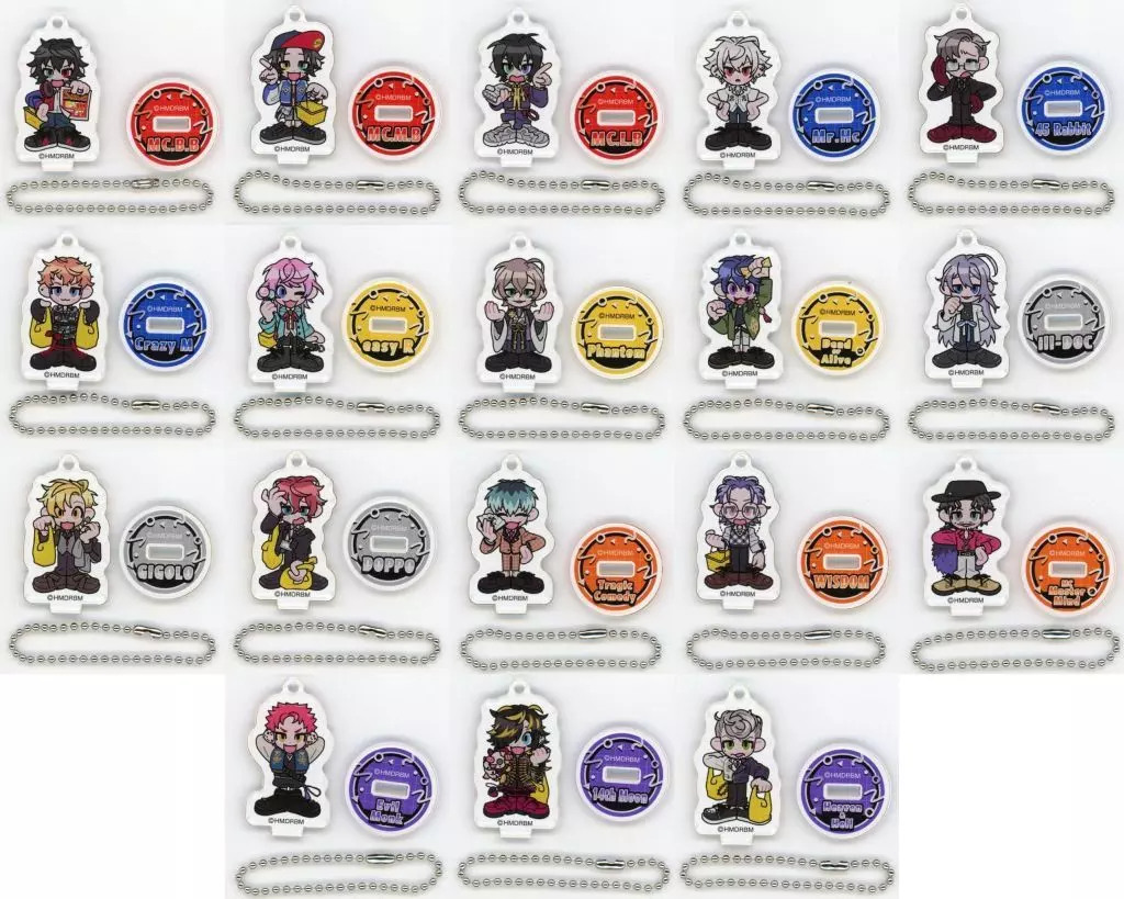 全18種セット 「映画 ヒプノシスマイク -Division Rap Battle-×ドン・キホーテ＆アピタ＆ピアゴ ミニキャラアクリルコレクション」