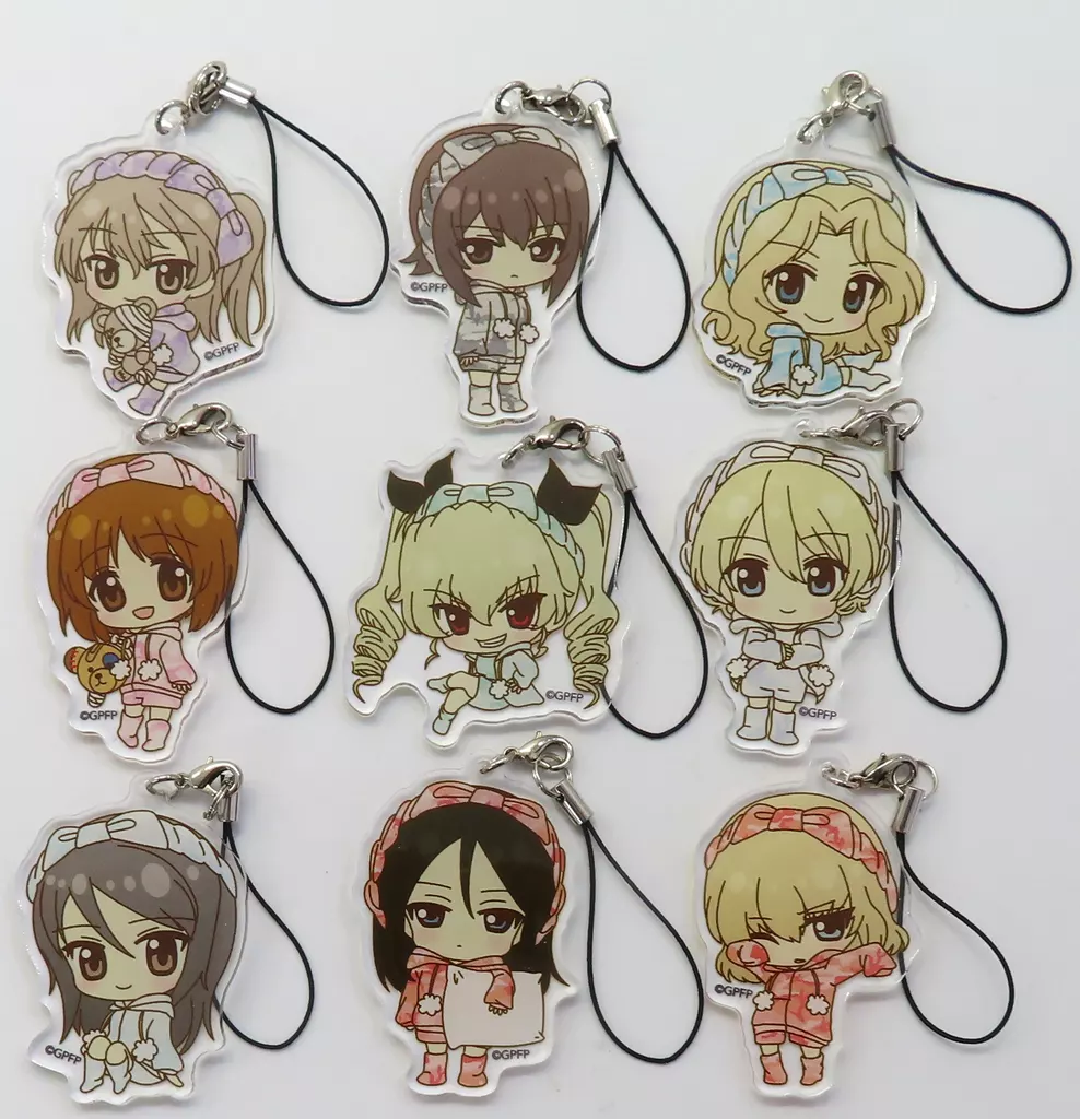 全9種セット 「ガールズ＆パンツァー 劇場版 アクリル」 ローソン Loppi・HMV限定