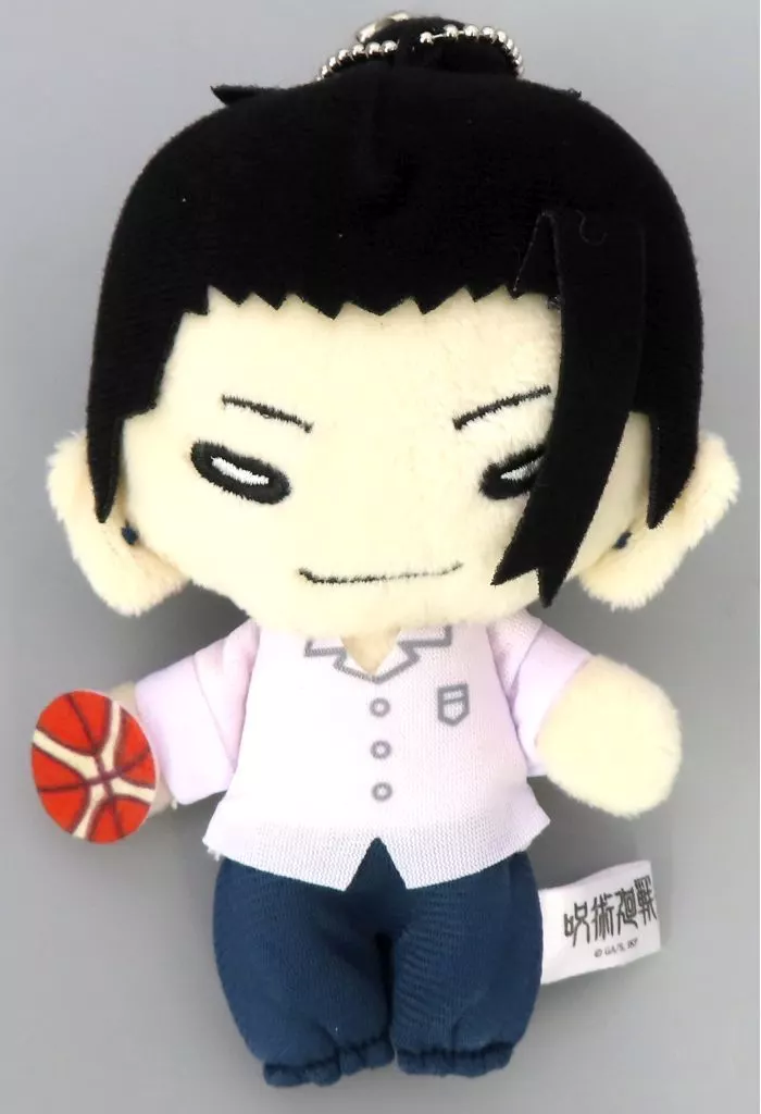 夏油傑 バスケVer. にとたん ボールチェーン付ぬいぐるみ 「呪術廻戦 懐玉・玉折」 TOHO animation STORE限定