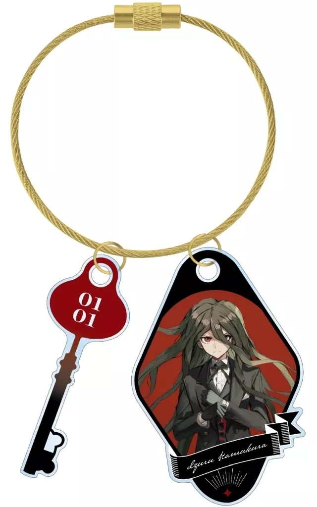 カムクライズル(メイド＆執事ver.) 緜さんイラスト 2連ワイヤーアクリル 「ダンガンロンパシリーズ」