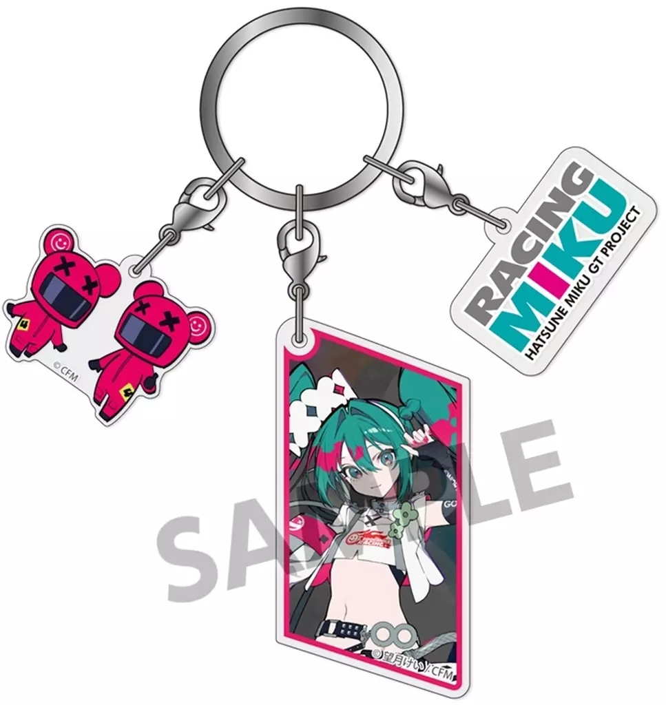 レーシングミク 2025 キービジュアル1 Ver. 3連アクリル 「初音ミク GTプロジェクト」