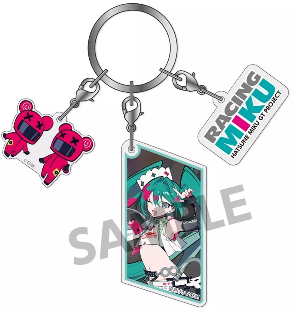 レーシングミク 2025 キービジュアル2 Ver. 3連アクリル 「初音ミク GTプロジェクト」