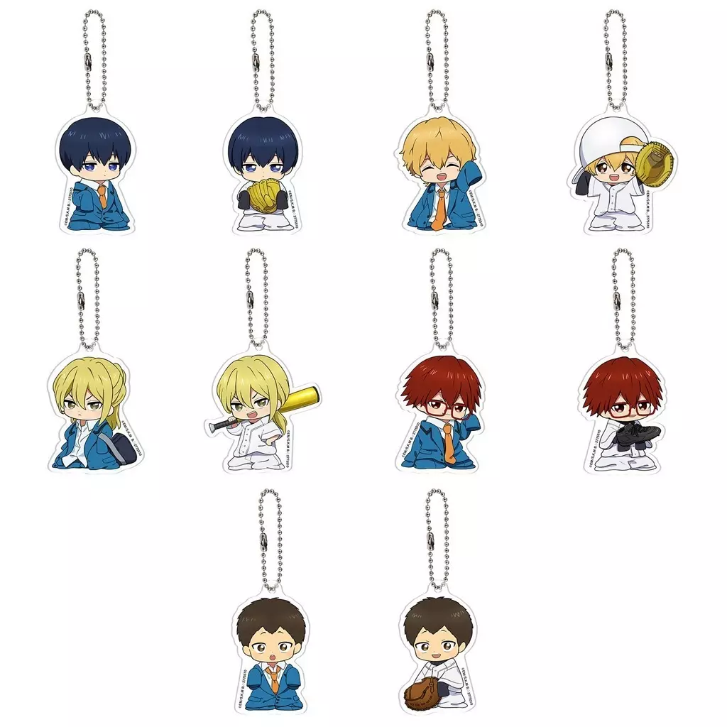 全10種セット 「忘却バッテリー ちびっこナイン アクリルチャーム」