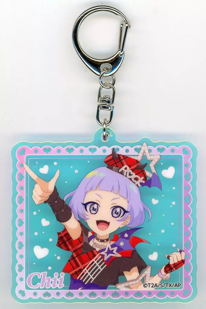 真実夜チィ オーロラアクリル 「ひみつのアイプリ POP UP STORE in 渋谷109」