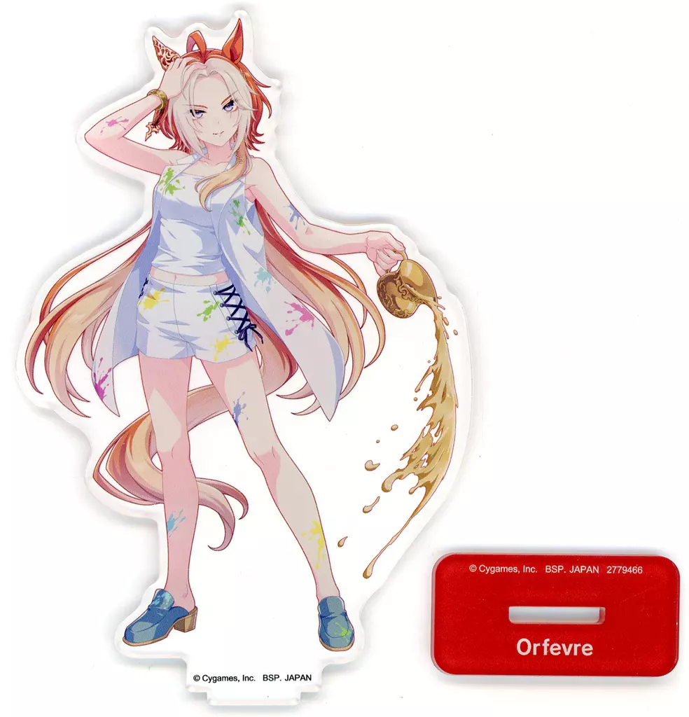 アクリルスタンド・アクリルパネル　オルフェーヴル スタンド付きビッグアクリルプレート～ペインタースタイル～vol.3 「ウマ娘 プリティーダービー NAMCO Promotion third」 ナムコ限定