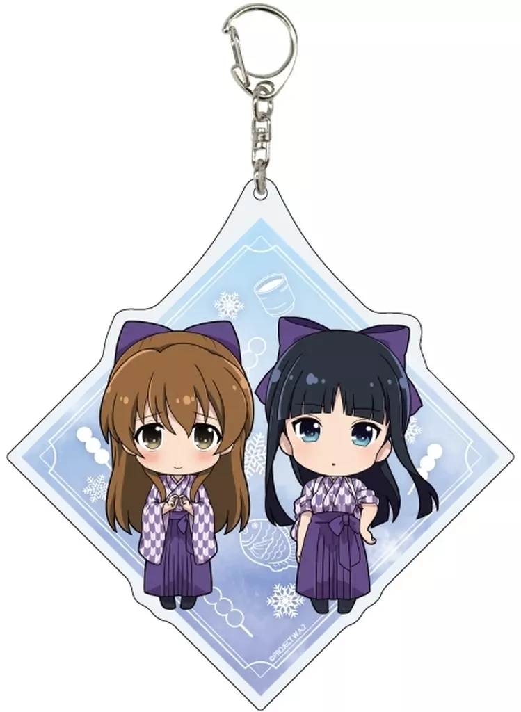 01.和カフェver.(ミニキャライラスト) デカアクリル 「WHITE ALBUM2」