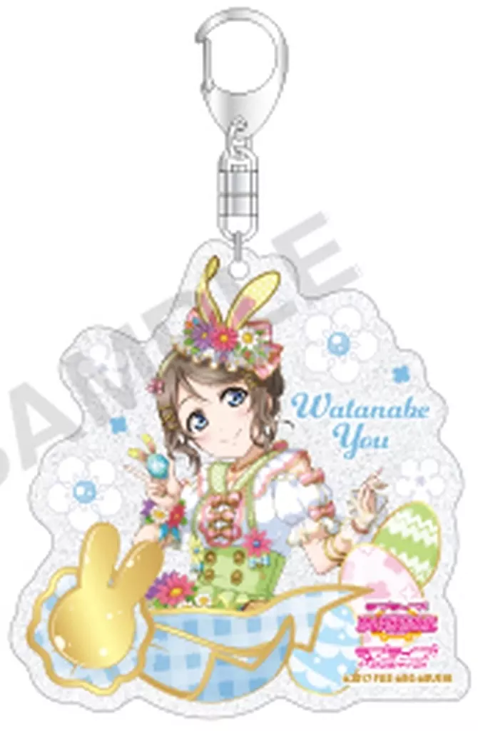 渡辺曜 「ラブライブ!スクールアイドルフェスティバル トレーディングきらりんアクリル  Aqours テーマパークver.」