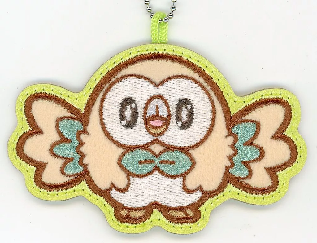 モクロー ワッペンチャーム 「一番くじ ポケピース ～“PEACE”なおさいほうのひととき～」 H賞
