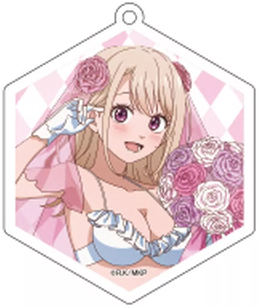 川井モナ(上半身) 「黒岩メダカに私の可愛いが通じない アクリルコレクション 水着ウエディングver」