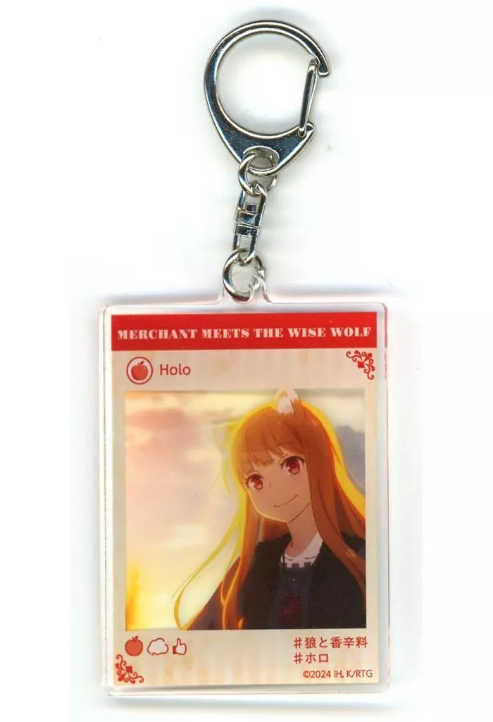 ホロ SNS風アクリル 「狼と香辛料 MERCHANT MEETS THE WISE WOLF」