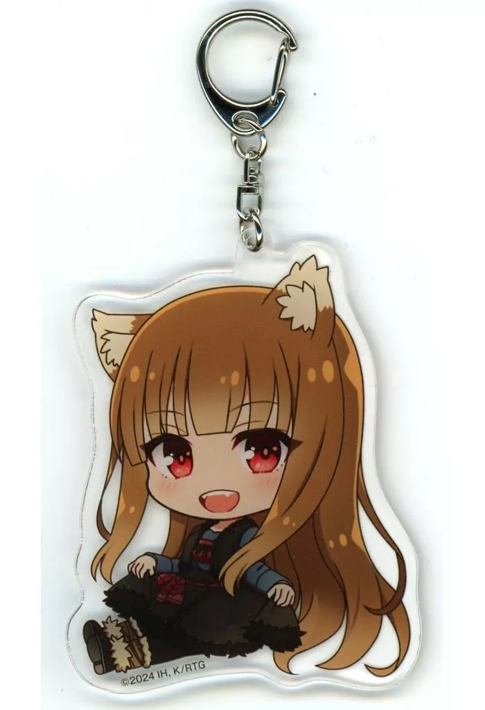 ホロ1 ぺたん娘アクリル 「狼と香辛料 MERCHANT MEETS THE WISE WOLF」