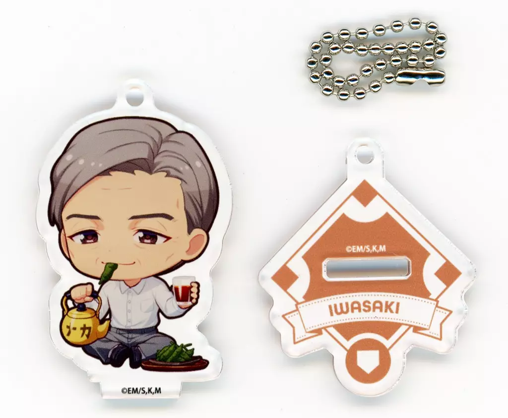 岩崎監督 「忘却バッテリー×肉汁餃子のダンダダン トレーディングミニキャラアクリルスタンドチャーム」
